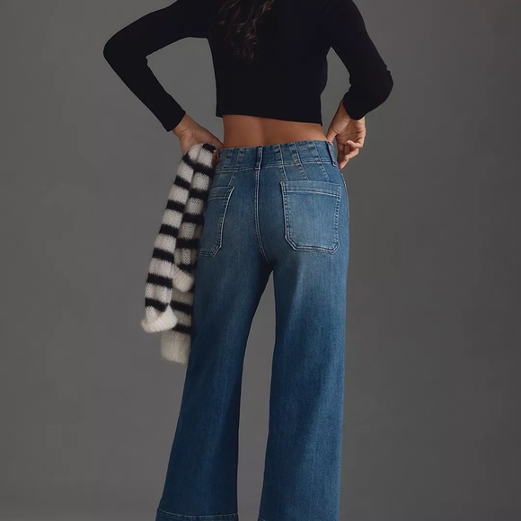 Maeve by Anthropologie “the Colette” jeans in denim medium blue - Picture 8 of 9